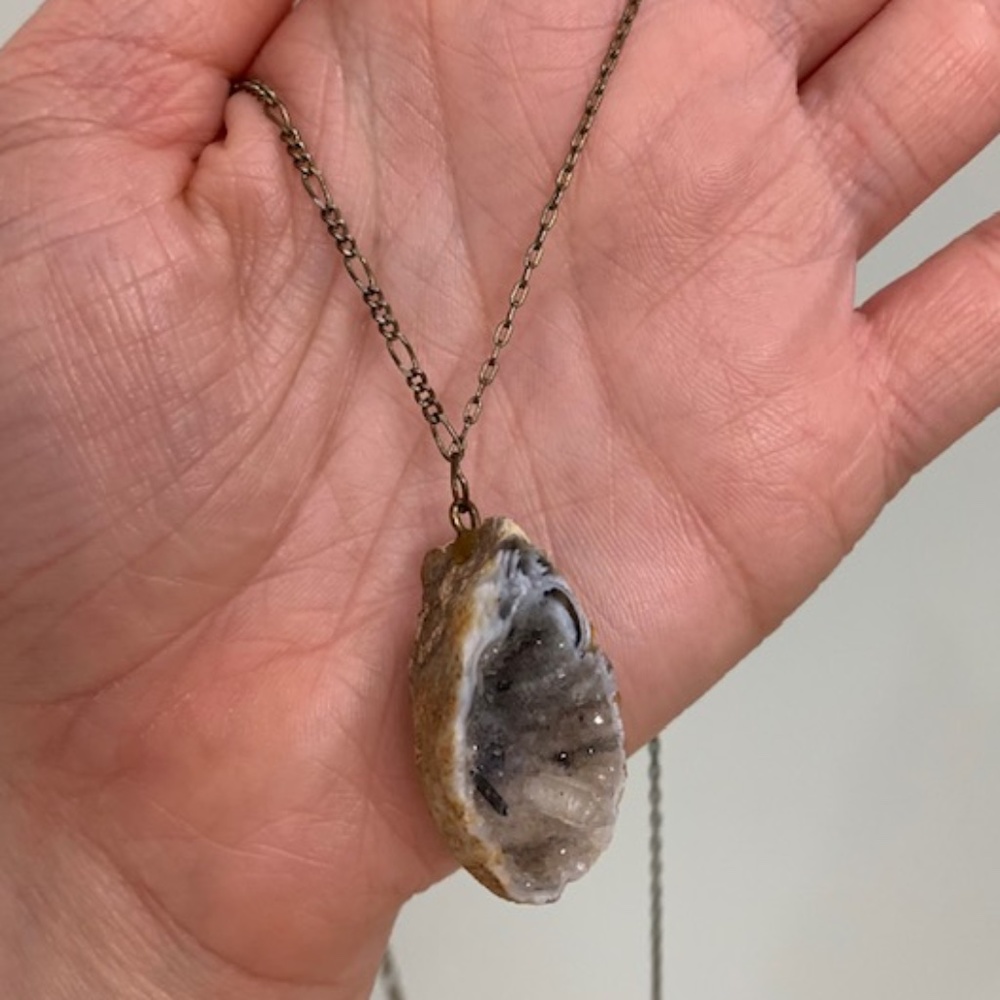 Geode Necklace